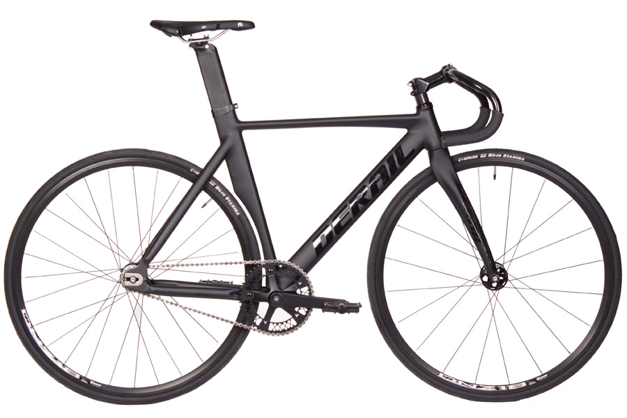 Fixie-Rad Derail Piste Schwarz