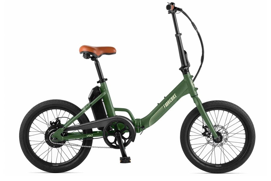 E-Klapprad FabricBike Volt Cayman Green