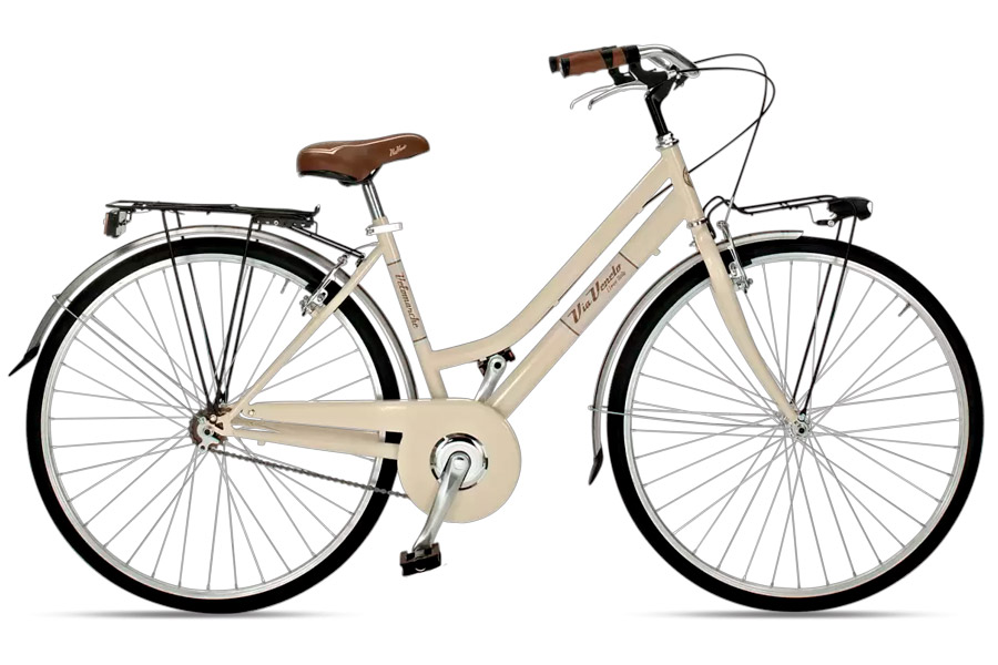 Hollandrad Via Veneto Allure 28" Lady 6V Beige