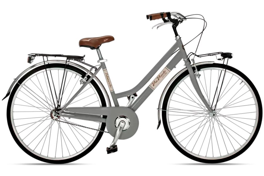 Hollandrad Via Veneto Allure 28" Lady 6V Grau