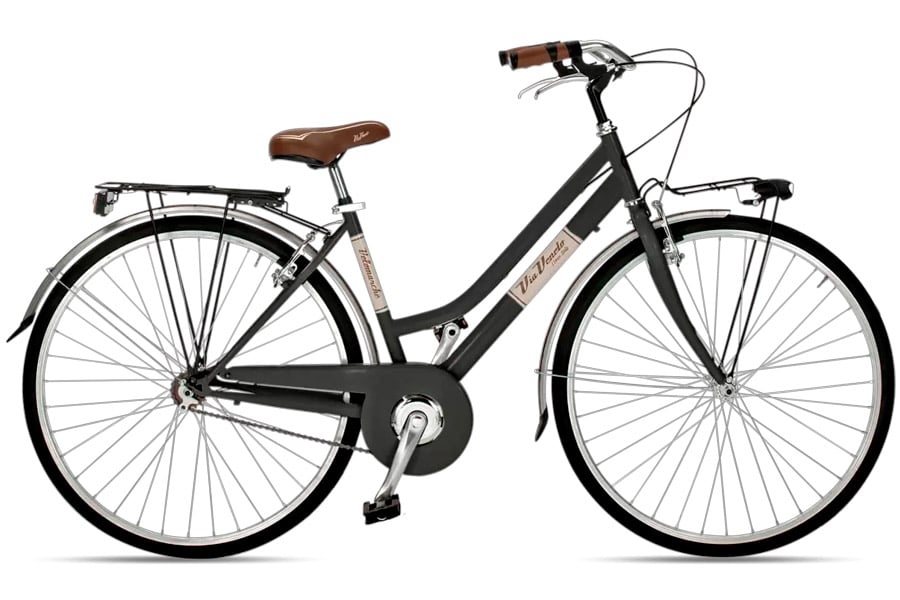 Hollandrad Via Veneto Allure 28" Lady 6V Schwarz