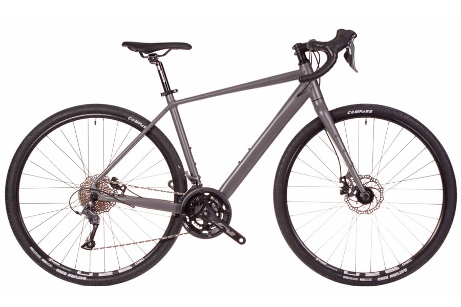 Gravel-Bike Crest Split 16V Grau