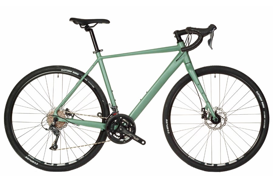 Gravel-Bike Crest Split 16V Grün