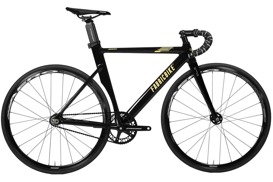 Bahnrad FabricBike Aero Glossy Black & Gold