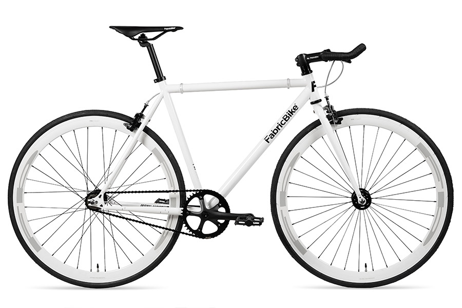 Fixie-Rad FabricBike Original Glossy White