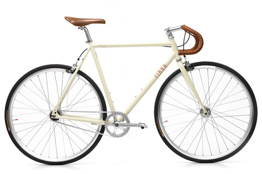 Fixie-Rad Finna Velodrome Vanille