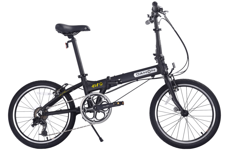 Klapprad Dahon Hit Naked Schwarz