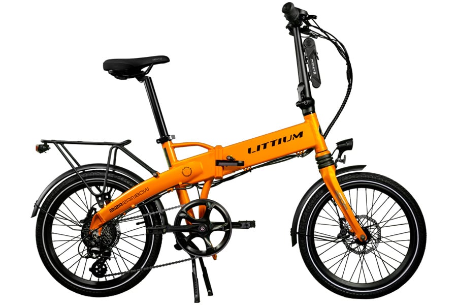 E-Klapprad Littium Ibiza Rainbow Orange