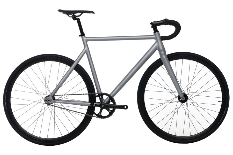 Fixie-Fahrrad Santafixie Raval Naked Edition Matte Grey 30 mm